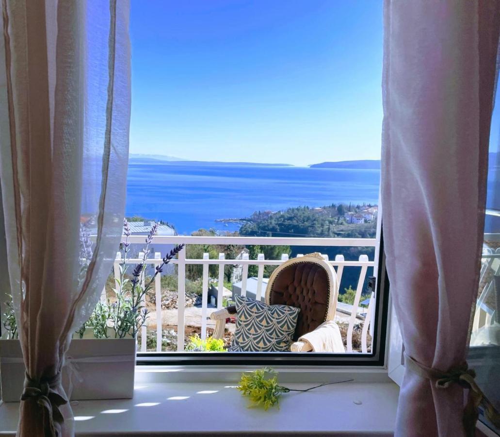 Cozy Apartment Bosnjak Near Opatija, With Sea View Terrace, Air Condition, Free Private Parking อิตชิชี ภายนอก รูปภาพ